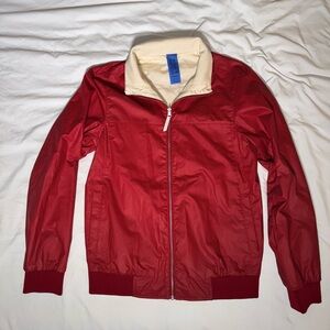 Scotch & Soda reversible red & Cream light bomber